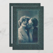 Gotischer Vampire Romance Dracula und Liebhaber Einladung (Vorne/Hinten)