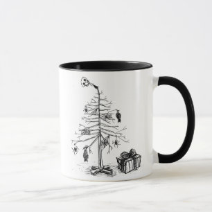 Gotischer Weihnachtsbaum Tasse