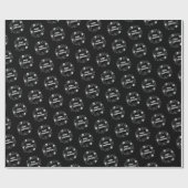 Gotischer WeihnachtsKranz Geschenkpapier (Flach)