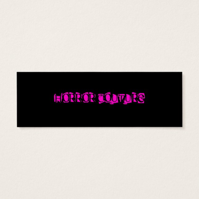 gotisches Augapfel-Lesezeichen (Rückseite)