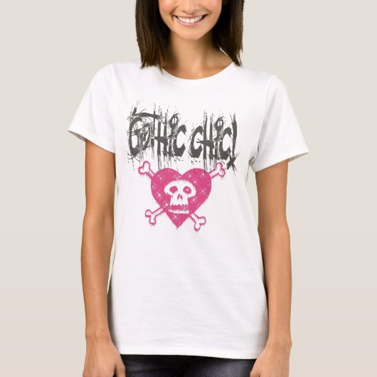 Gotisches Chic T-Shirt (Vorderseite)