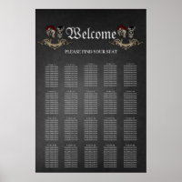 Gotisches Design mit coolen Schädeln