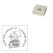 Gotisches Drachenbuch aus der Bibliothek Gummistempel (Stempel)