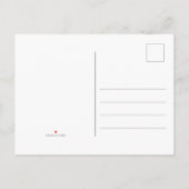 Gotisches Elegantes Ankündigung Datum freihalten P (Rückseite)