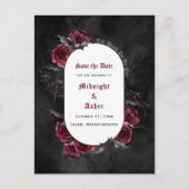 Gotisches Elegantes Ankündigung Datum freihalten P (Vorderseite)