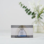 Gotisches Fenster Visitenkarte (Stehend Vorderseite)