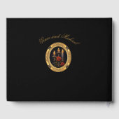 Gotisches Gästebuch für Hochzeiten (Rückseite)