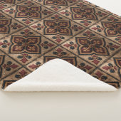 Gotisches geschnitztes Holzwerk-Muster (3) Sherpadecke (3/4)