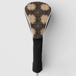 Gotisches geschnitztes Holzwerk Muster (4) Golf Headcover