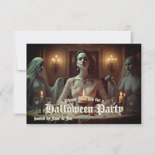 Gotisches Halloween-Bankett im Kerzenlicht