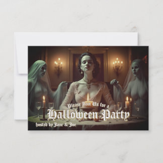 Gotisches Halloween-Bankett in Candlelight