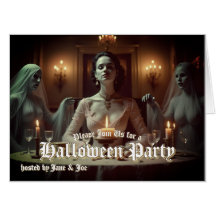 Gotisches Halloween-Bankett in Candlelight