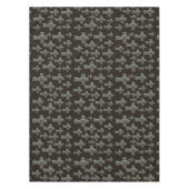 Gotisches Halloween-Friedhofskopfsteinkreuz Zeichn Tischdecke (Vorderseite)