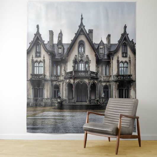 Gotisches Herrenhaus mit Hochzeitsgeschenk - Hinte Wandteppich (Beispiel)