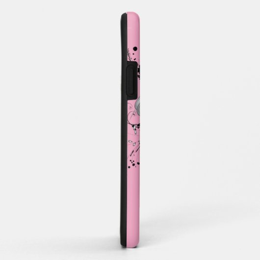 Gotisches Herz Case-Mate iPhone Hülle (Hinten/Rechts)