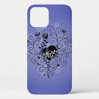 Gotisches Herz mit Lila Pflaster Case-Mate iPhone Hülle