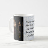 Gotisches Kloster von Sao Bento oder Saint-Benedik Kaffeetasse (Vorderseite Links)