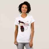 Gotisches Kokeshi T-Shirt (Vorne ganz)