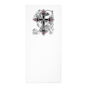 Gotisches Kreuz Werbekarte (Hinten)