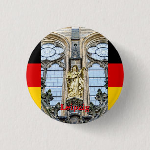Gotisches Leipzig, Deutschland Reise Button