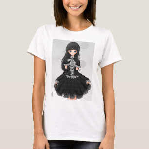 "Gotisches Lolita" sleveless Spitze T-Shirt