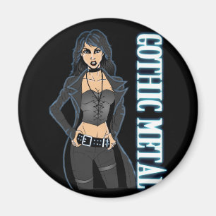 Gotisches Metall Magnet