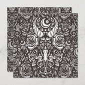 gotisches monochromes Muster (Vorne/Hinten)