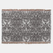 gotisches monochromes Muster Decke (Vorderseite)