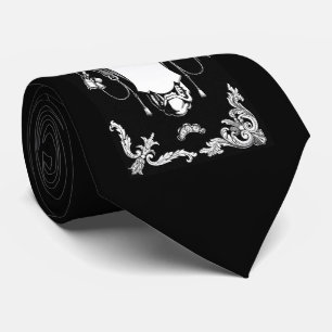 Gotisches Monster antike architektonische Dekorati Krawatte