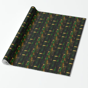 gotisches Ornament Geschenkpapier