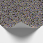 Gotisches Paisley Geschenkpapier (Ecke)