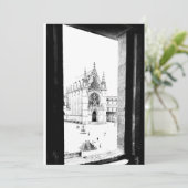 Gotisches Paris. Sainte-Chapelle de Vincennes. Fra Dankeskarte (Stehend Vorderseite)