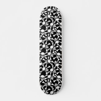 GOTISCHES SCHÄDEL-KNOCHEN-MUSTER SKATEBOARD