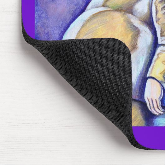 Gotisches Schwein Mousepad (Ecke)