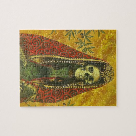 Gotisches Skeleton Puzzle (Horizontal)