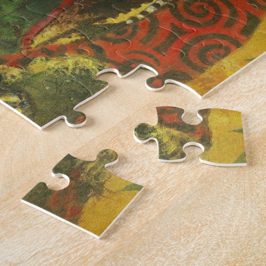 Gotisches Skeleton Puzzle (Seite)