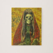 Gotisches Skeleton Puzzle (Vertikal)