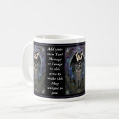 Gotisches Vampiress Kaffeetasse (Vorderseite Links)