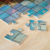 Gotisches Viertel von Barcelona. Puzzle (Seite)