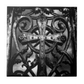 Gotisches, viktorianisches schmiedeeisernes, kelti fliese (Vorderseite)