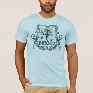 Gotisches Vogelbeobachter-Schild T-Shirt