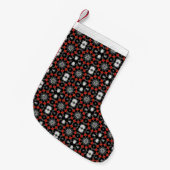Gotisches Weihnachtsdesign Kleiner Weihnachtsstrumpf (Vorderansicht (hängend))