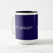 #GOTJESUS ZWEIFARBIGE TASSE (Vorderseite Links)