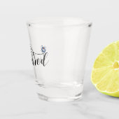 Gotland Flag Heftskriptdesign, Schweden Schnapsglas (Rechts)