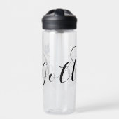 Gotland Flag Heftskriptdesign, Schweden Trinkflasche (Vorderseite)