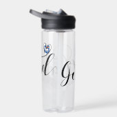 Gotland Flag Heftskriptdesign, Schweden Trinkflasche (Rechts)