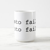 goto versagen Sie; Tasse (Mittel)