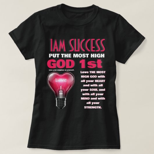 GOTT 1. T-Shirt (Design vorne)