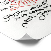 Gott, 20"x12.5", drucken poster (Ecke)