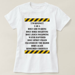 GOTT ANGST CHRISTLICH T-Shirt